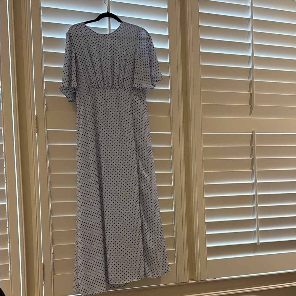 Polka Dot Maxi Dress